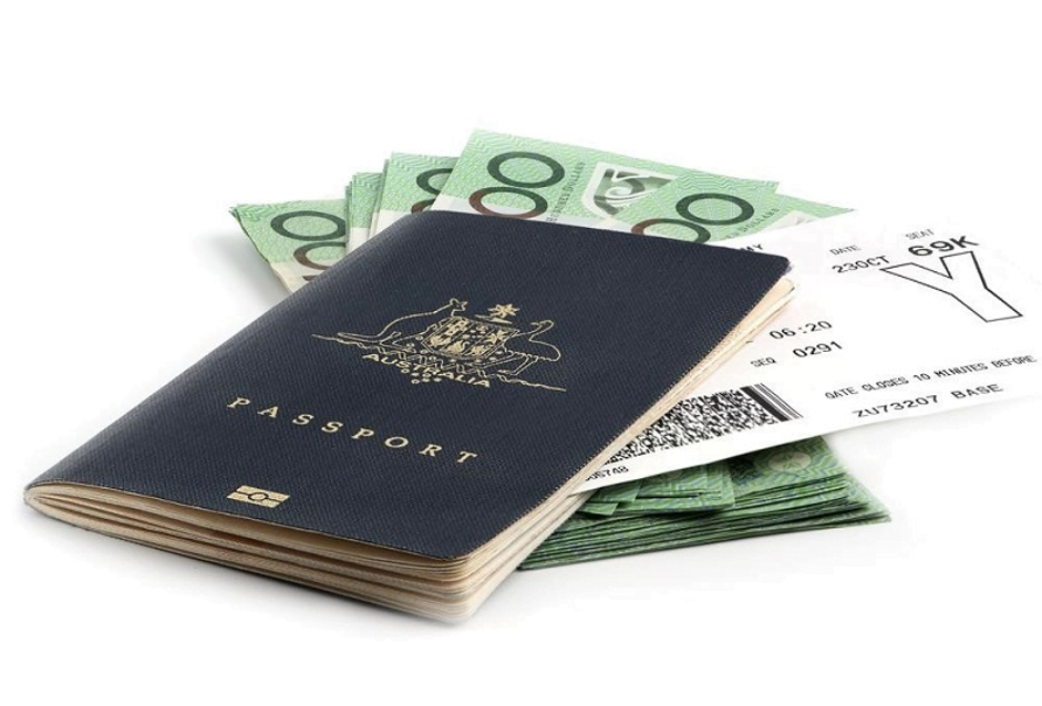 Phí visa du lịch Úc